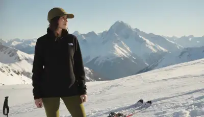 Der perfekte Skipullover Damen Fleece Midlayer