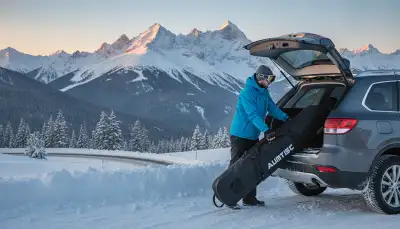 Sicherer Snowboardtransport: Schutz muss sein