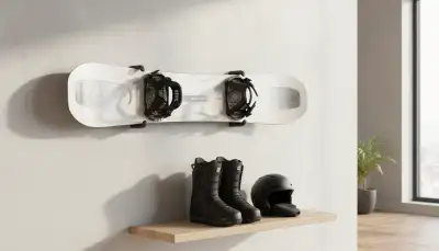 Snowboard Wandhalterung: Sicher und stilvoll