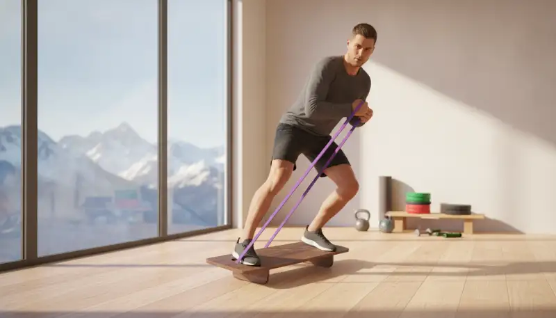 Balance Board Training für Snowboarder