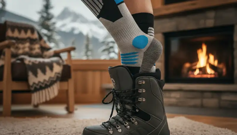 Optimale Snowboardsocken für Komfort
