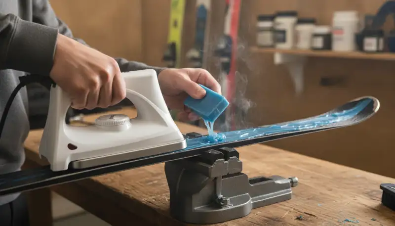 Perfektes Skiwachsen mit dem Wachseisen