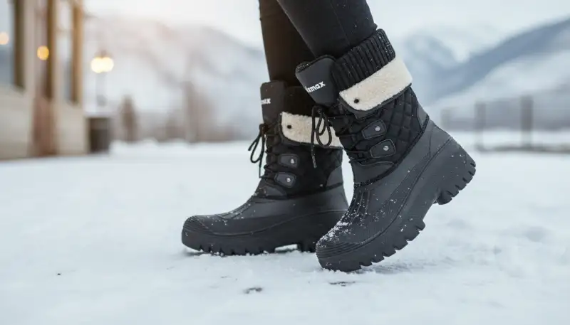 Pistentauglich & Stadt-Chic: Warum die Knixmax Outdoor Winterstiefel Damen gerade alle begeistern
