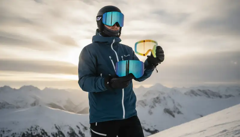 Scharfe Sicht: Wechselglas Skibrillen meistern jede Piste