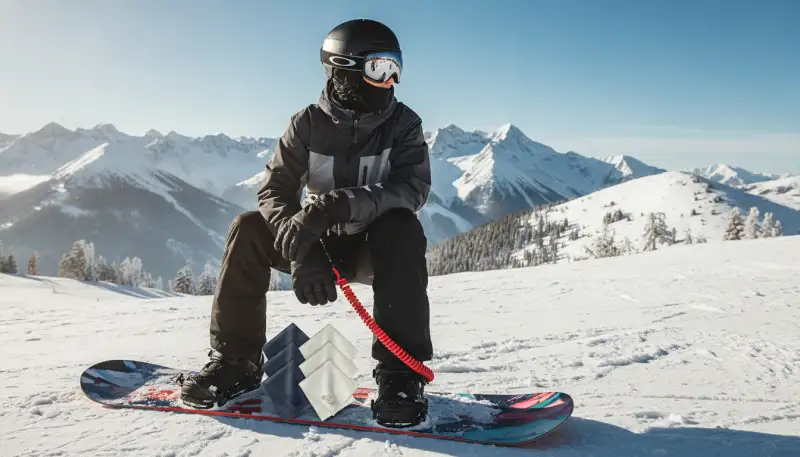 Sicher auf der Piste: Ihre Snowboard Leash