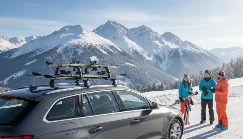 Sicherer Transport: Dachträger für Ihre Ski
